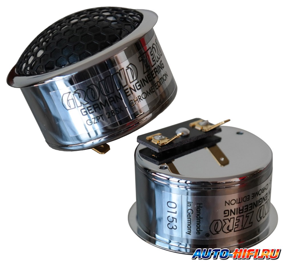 Высокочастотная акустика Ground Zero GZPT 28SX Chrome Edition Высокочастотная акустика Ground Zero GZPT 28SX Chrome Edition